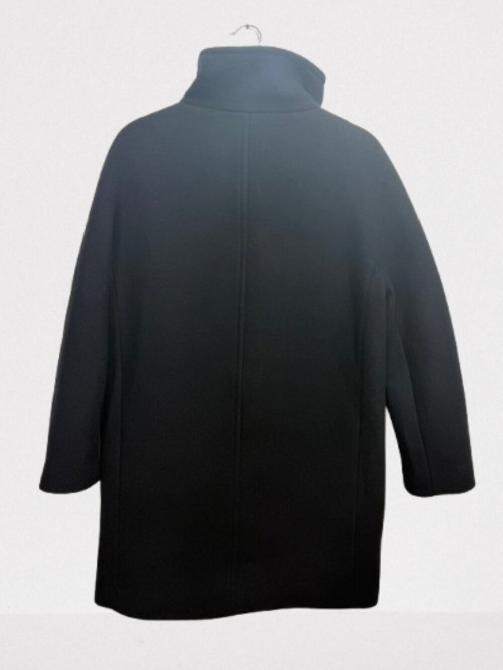 J.Crew Villa Coat in Italian Stadium-Cloth Wool Size 2 in Black - Picture 11 of 15